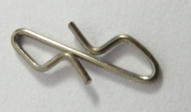 Kaksoispilkkilukko 10mm 10kpl kirkas